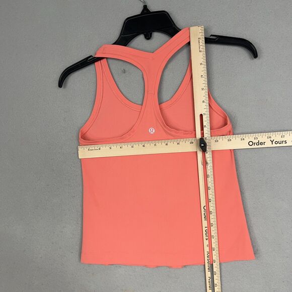 Lululemon Tank Top Womens 6 Pink Racerback Breckenridge Athletic Yoga Gym - Picture 8 of 10